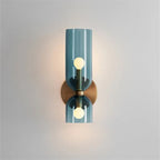 Modern Wall Lamp With Dual Glass Shades LED Lighting - Nalani - UK Fashion Clothing and Decor