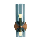 Modern Wall Lamp With Dual Glass Shades LED Lighting - Nalani - UK Fashion Clothing and Decor
