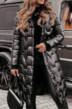 Nalani Padded Mid Length Winter Coat With Hood For Women Today - Nalani - UK Fashion Clothing and Decor
