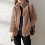 Nalani Soft Fluffy Faux Fur Coat For Winter Warmth And Style - Nalani - UK Fashion Clothing and Decor