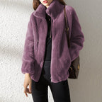 Nalani Soft Fluffy Faux Fur Coat For Winter Warmth And Style - Nalani - UK Fashion Clothing and Decor