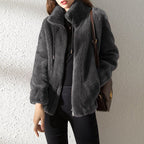 Nalani Soft Fluffy Faux Fur Coat For Winter Warmth And Style - Nalani - UK Fashion Clothing and Decor