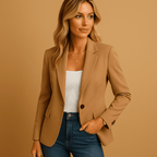 Nalani Tailored Womens Blazer With Comfortable Fit And Sleek Silhouette - Nalani - UK Fashion Clothing and Decor
