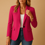Nalani Tailored Womens Blazer With Comfortable Fit And Sleek Silhouette - Nalani - UK Fashion Clothing and Decor