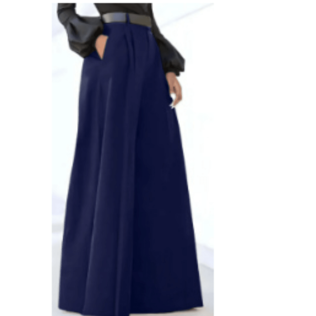 Nalani | Wide - leg palazzo trousers for women with a relaxed fit | High waist - Nalani - Fashion Clothing and Decor