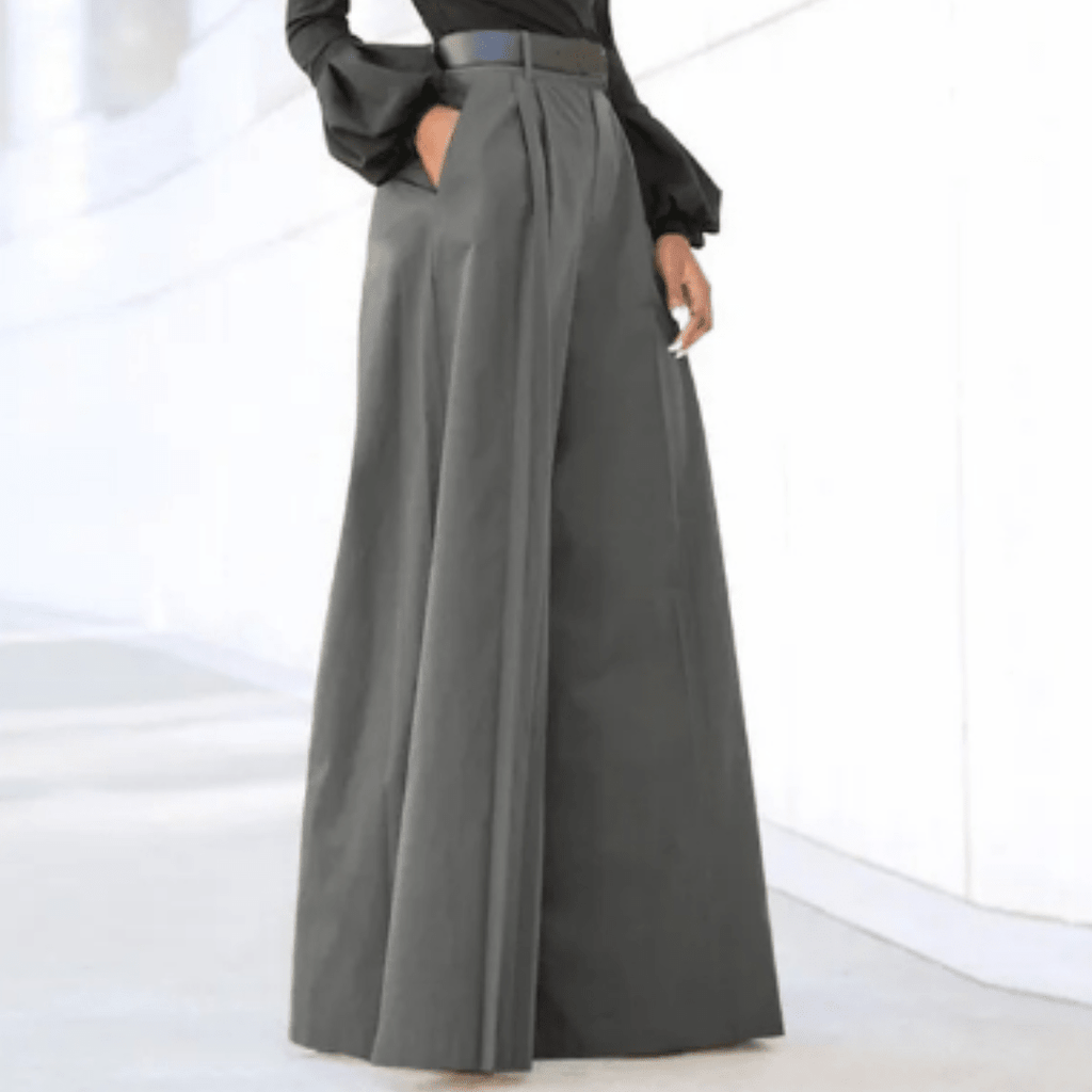 Nalani | Wide - leg palazzo trousers for women with a relaxed fit | High waist - Nalani - Fashion Clothing and Decor