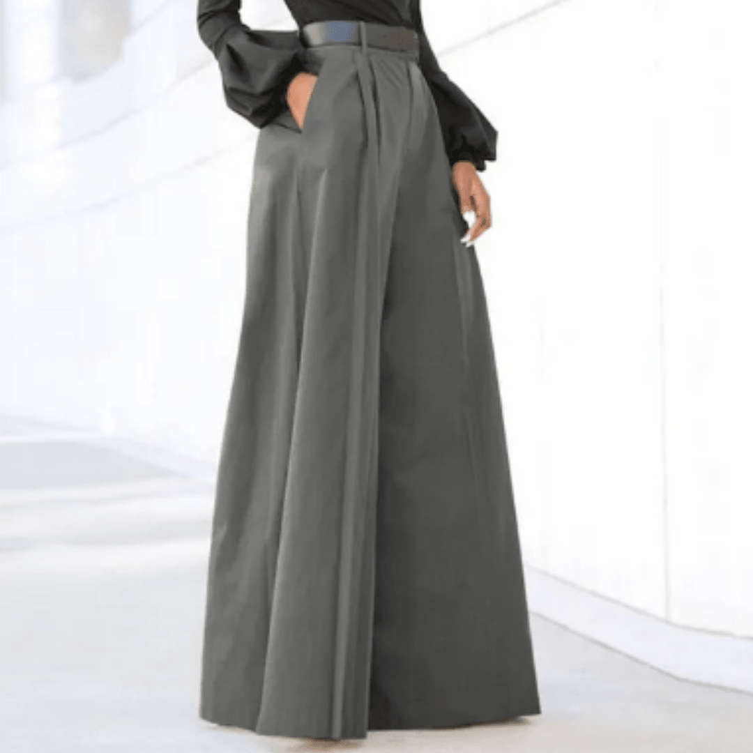 Nalani | Wide - leg palazzo trousers for women with a relaxed fit | High waist - Nalani - Fashion Clothing and Decor