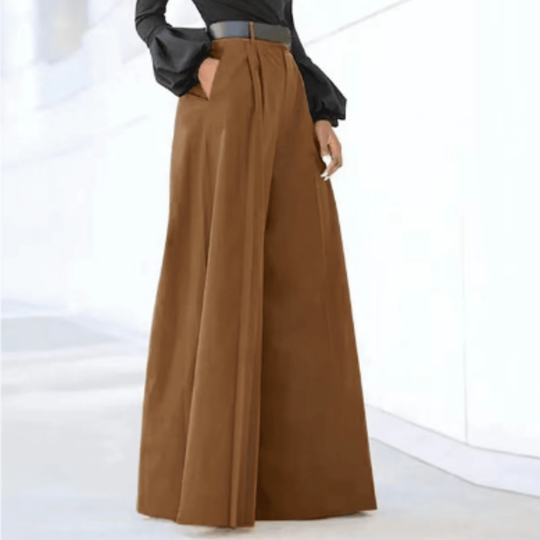 Nalani | Wide - leg palazzo trousers for women with a relaxed fit | High waist - Nalani - Fashion Clothing and Decor