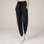Nalani | Women's High - Waisted Jogging Pants with Drawstring | Relaxed Fit - Nalani - Fashion Clothing and Decor