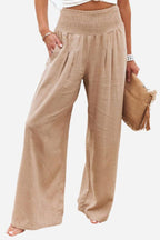 Nalani | Women's high - waisted palazzo pants - Nalani - Fashion Clothing and Decor
