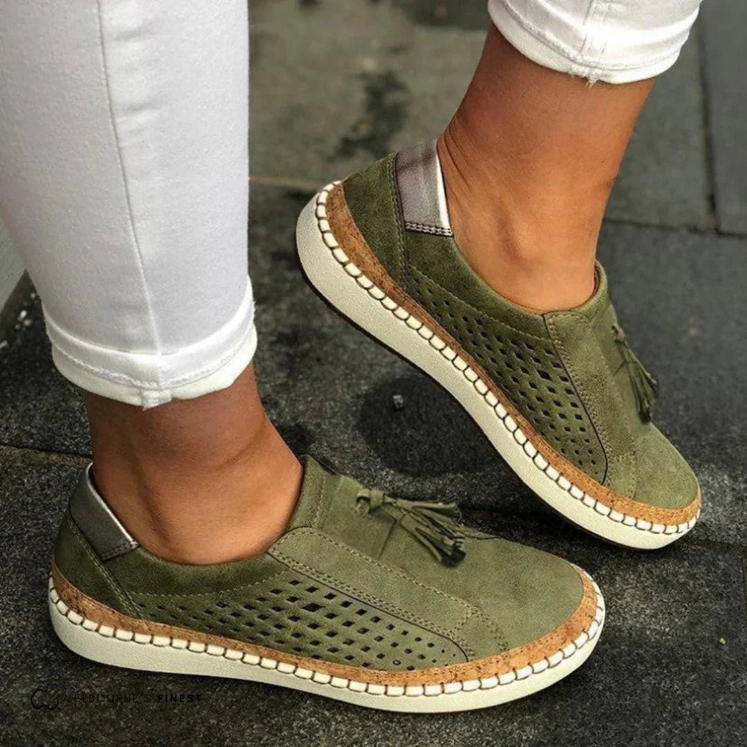 Nalani Women's Summer Slip - On Loafers | Tassel Detail - Nalani - Fashion Clothing and Decor