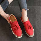 Nalani Women's Summer Slip - On Loafers | Tassel Detail - Nalani - Fashion Clothing and Decor
