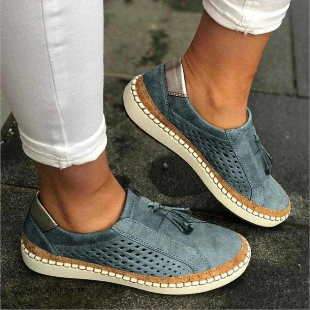 Nalani Women's Summer Slip - On Loafers | Tassel Detail - Nalani - Fashion Clothing and Decor