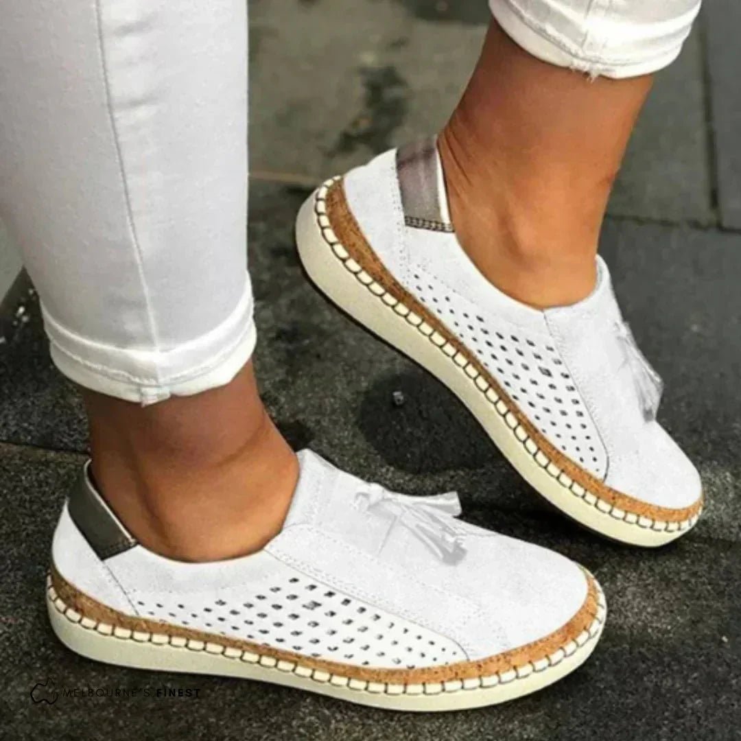 Nalani Women's Summer Slip - On Loafers | Tassel Detail - Nalani - Fashion Clothing and Decor