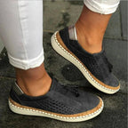 Nalani Women's Summer Slip - On Loafers | Tassel Detail - Nalani - Fashion Clothing and Decor