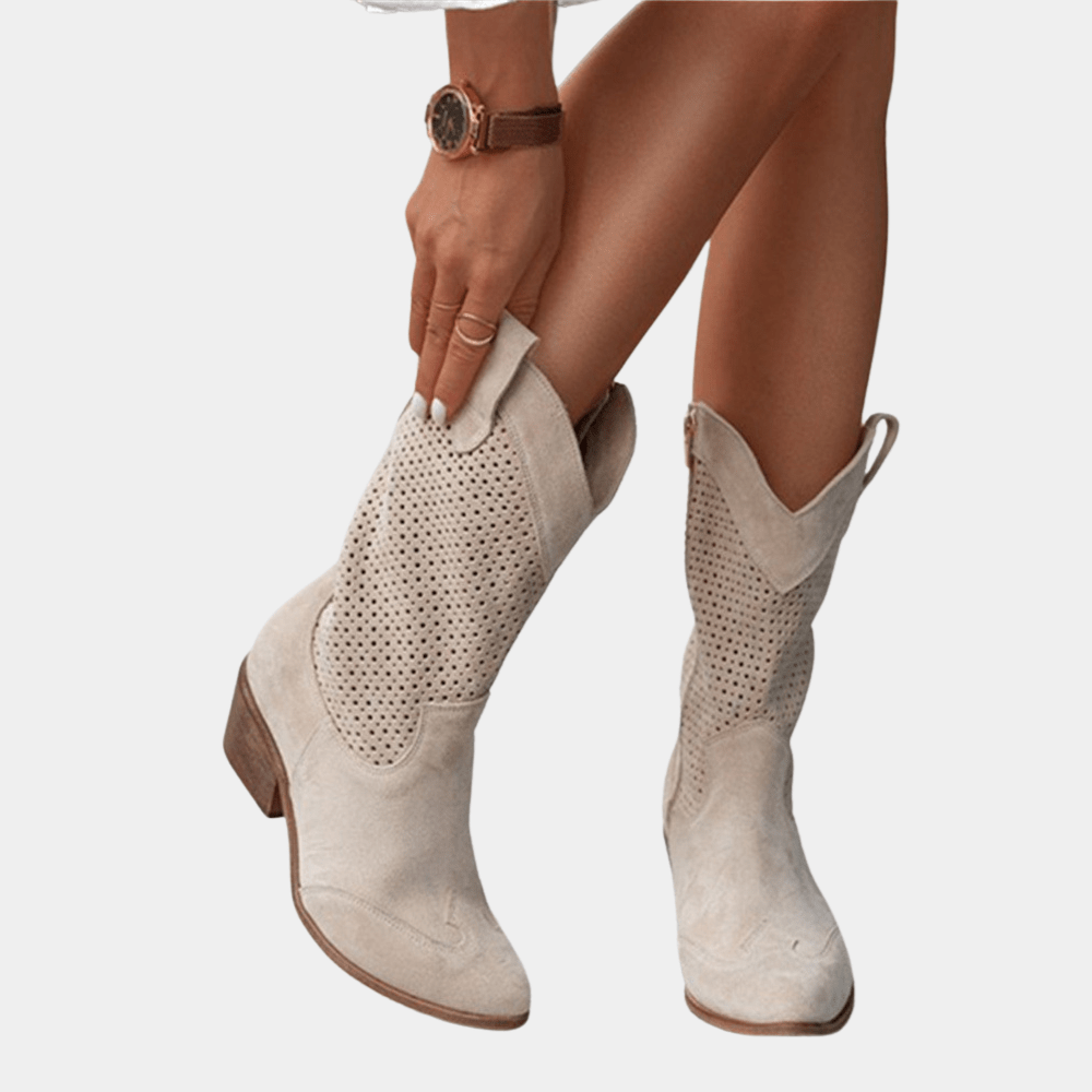Natalie | Cowboy Style Orthopedic Boots For All Day Comfort - Nalani - Fashion Clothing and Decor