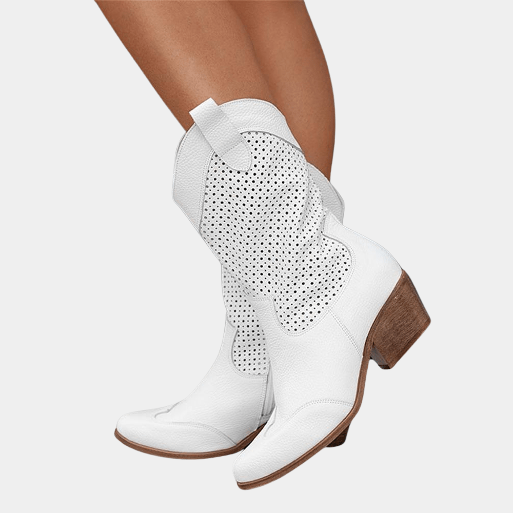 Natalie | Cowboy Style Orthopedic Boots For All Day Comfort - Nalani - Fashion Clothing and Decor