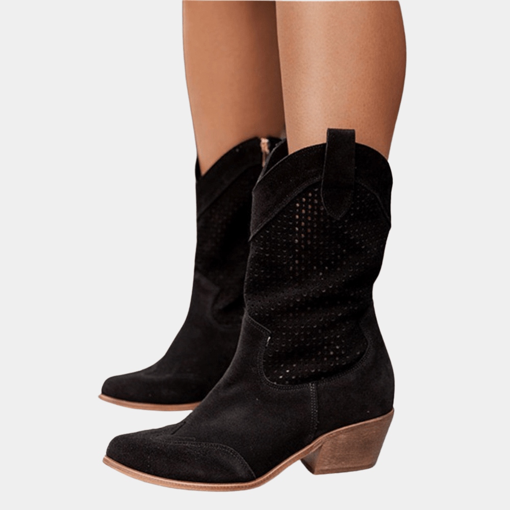 Natalie | Cowboy Style Orthopedic Boots For All Day Comfort - Nalani - Fashion Clothing and Decor