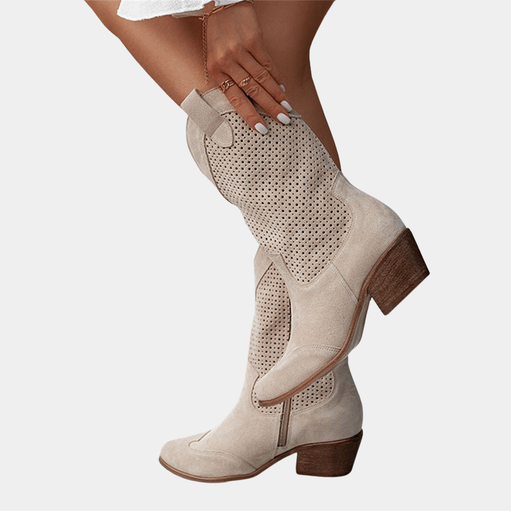 Natalie | Cowboy Style Orthopedic Boots For All Day Comfort - Nalani - Fashion Clothing and Decor