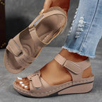Nina | Orthopedic Sandals With Wedge Heel For Women Cushioned Arch - Nalani - Fashion Clothing and Decor