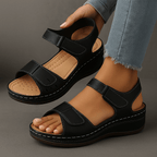 Nina | Orthopedic Sandals With Wedge Heel For Women Cushioned Arch - Nalani - Fashion Clothing and Decor