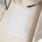 Non-Slip Bath Mat with Suction Cups and Drain Holes – Soft TPE Shower & Bathtub Mat, 16 x 25 in, 4 Colors - Nalani - Fashion Clothing and Decor