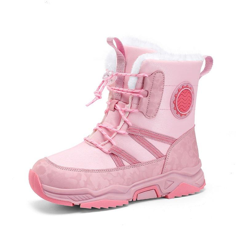 Non Slip Snow Boots For Girls Warm Cotton Boots Kids - Nalani - UK Fashion Clothing and Decor