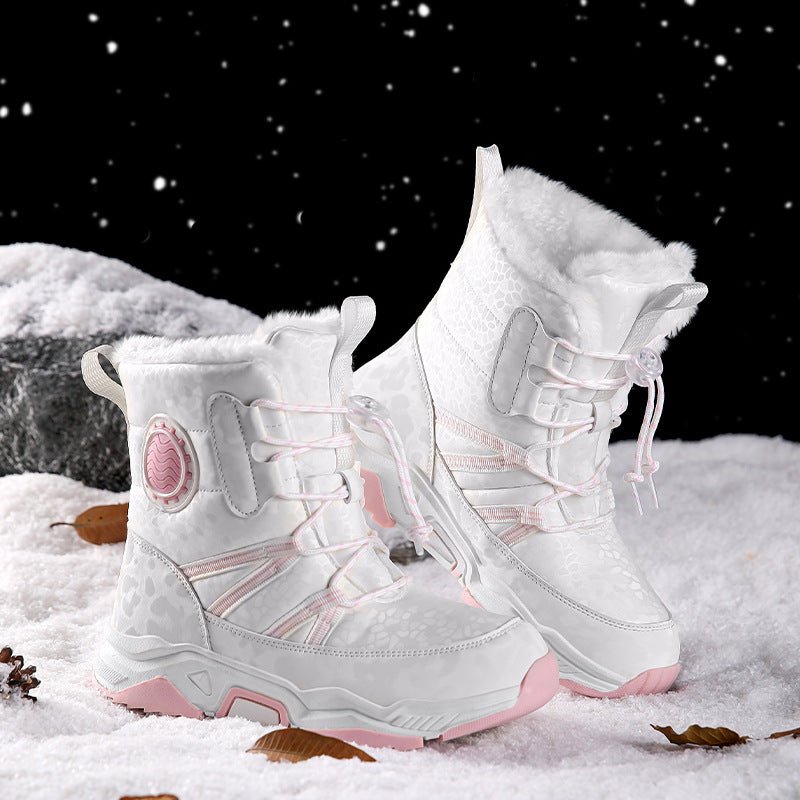Non Slip Snow Boots For Girls Warm Cotton Boots Kids - Nalani - UK Fashion Clothing and Decor