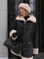 Norvia | Elegant Warm Fur Coat For Cozy Winter Outerwear Chic - Nalani - UK Fashion Clothing and Decor