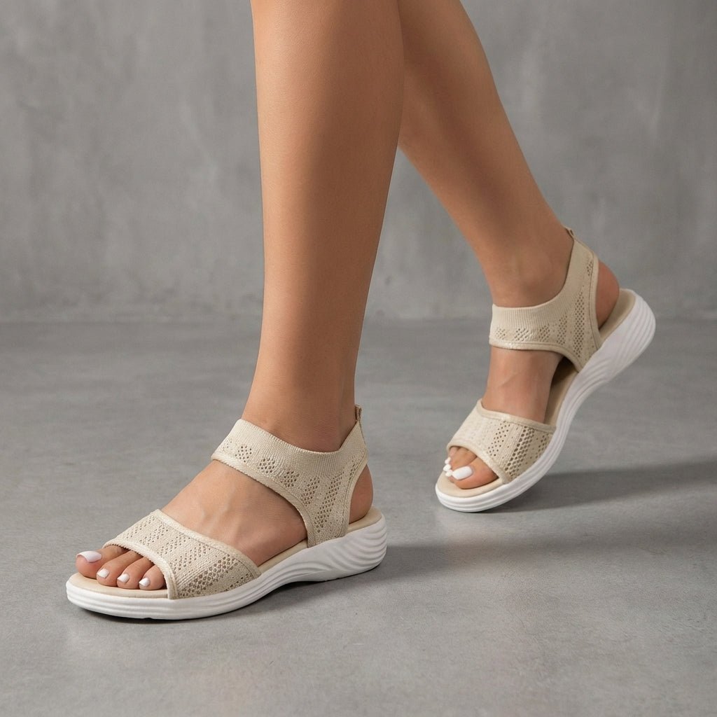 Orthopedic Arch Support Knit Sandals For All Day Comfort - Nalani - UK and AUS Fashion Clothing and Decor