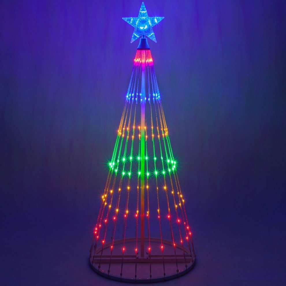 Outdoor LED Animated Christmas Tree Light Show With Waterproof IP44 - Nalani - UK Fashion Clothing and Decor