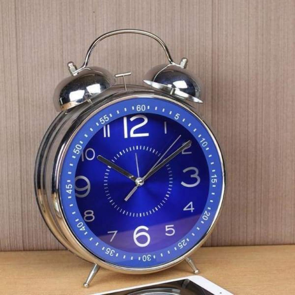 Oversized Vintage Double Bell Alarm Clock Decorative - Nalani - UK Fashion Clothing and Decor