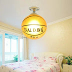 Playful Soccer Ceiling Lamp – Soccer Ball & Basketball Ceiling Light for Boys Room & Kids Bedroom, Dimmable LED Glass Globe – GoalBright - Nalani - Fashion Clothing and Decor