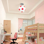 Playful Soccer Ceiling Lamp – Soccer Ball & Basketball Ceiling Light for Boys Room & Kids Bedroom, Dimmable LED Glass Globe – GoalBright - Nalani - Fashion Clothing and Decor