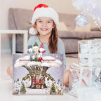 Plush Gnome Advent Calendar – Handmade Fabric Christmas Countdown with 3 Plush Elves & 21 Surprises, Reusable, 3 Styles - Nalani - Fashion Clothing and Decor