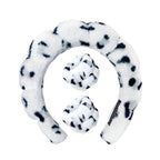 Plush Spa Headband & Wristband Set – Fluffy Skincare Headband with Wrist Towels for Face Washing, 12 Colors – Fluffiea - Nalani - Fashion Clothing and Decor