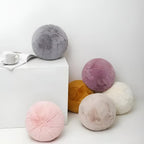 Plush Spherical Pillow Cushion For Sofas And Beds Decor - Nalani - UK Fashion Clothing and Decor
