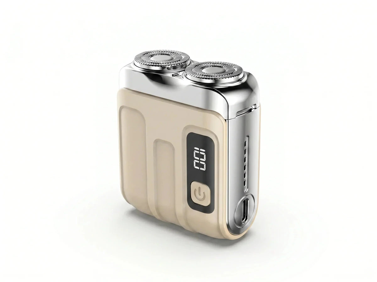 Pocket Shaver – Portable Electric Shaver for Men, USB-C Rechargeable Mini Travel Razor, Wet & Dry, Smooth Shave Wherever You Are - Nalani - Fashion Clothing and Decor