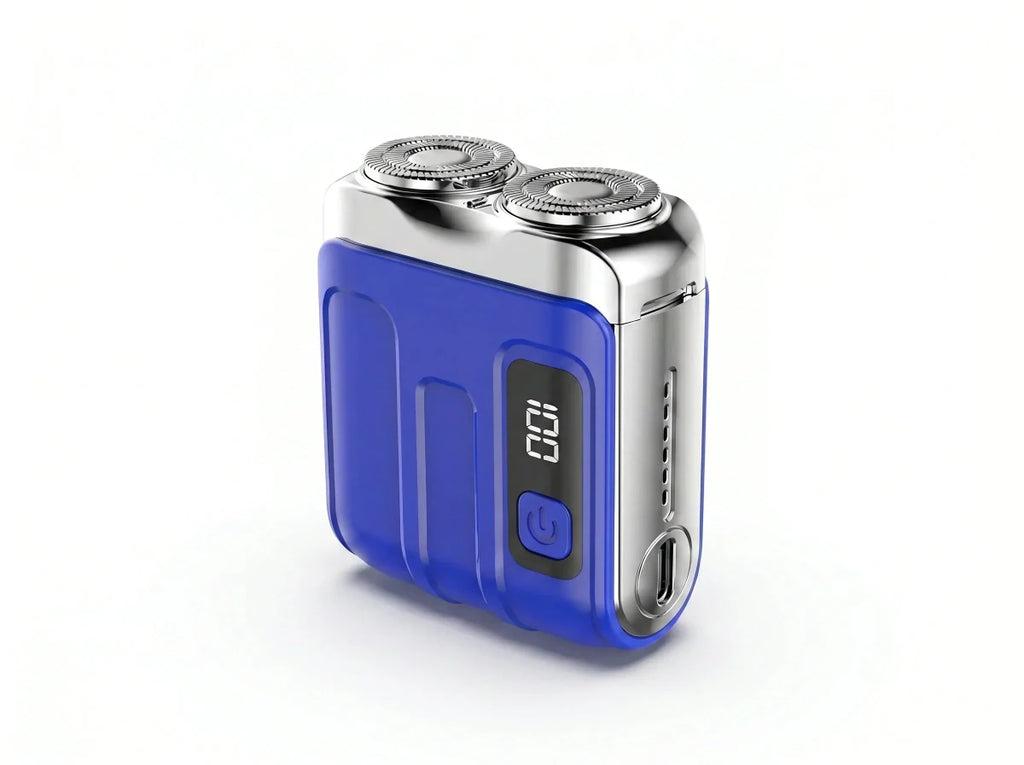 Pocket Shaver – Portable Electric Shaver for Men, USB-C Rechargeable Mini Travel Razor, Wet & Dry, Smooth Shave Wherever You Are - Nalani - Fashion Clothing and Decor