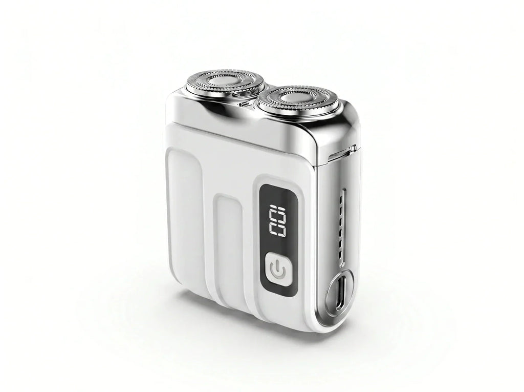 Pocket Shaver – Portable Electric Shaver for Men, USB-C Rechargeable Mini Travel Razor, Wet & Dry, Smooth Shave Wherever You Are - Nalani - Fashion Clothing and Decor