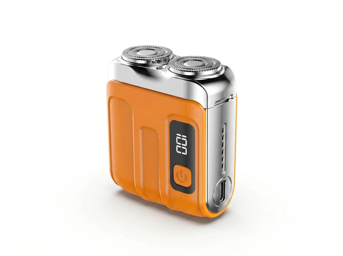 Pocket Shaver – Portable Electric Shaver for Men, USB-C Rechargeable Mini Travel Razor, Wet & Dry, Smooth Shave Wherever You Are - Nalani - Fashion Clothing and Decor