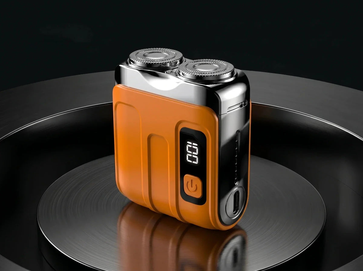 Pocket Shaver – Portable Electric Shaver for Men, USB-C Rechargeable Mini Travel Razor, Wet & Dry, Smooth Shave Wherever You Are - Nalani - Fashion Clothing and Decor