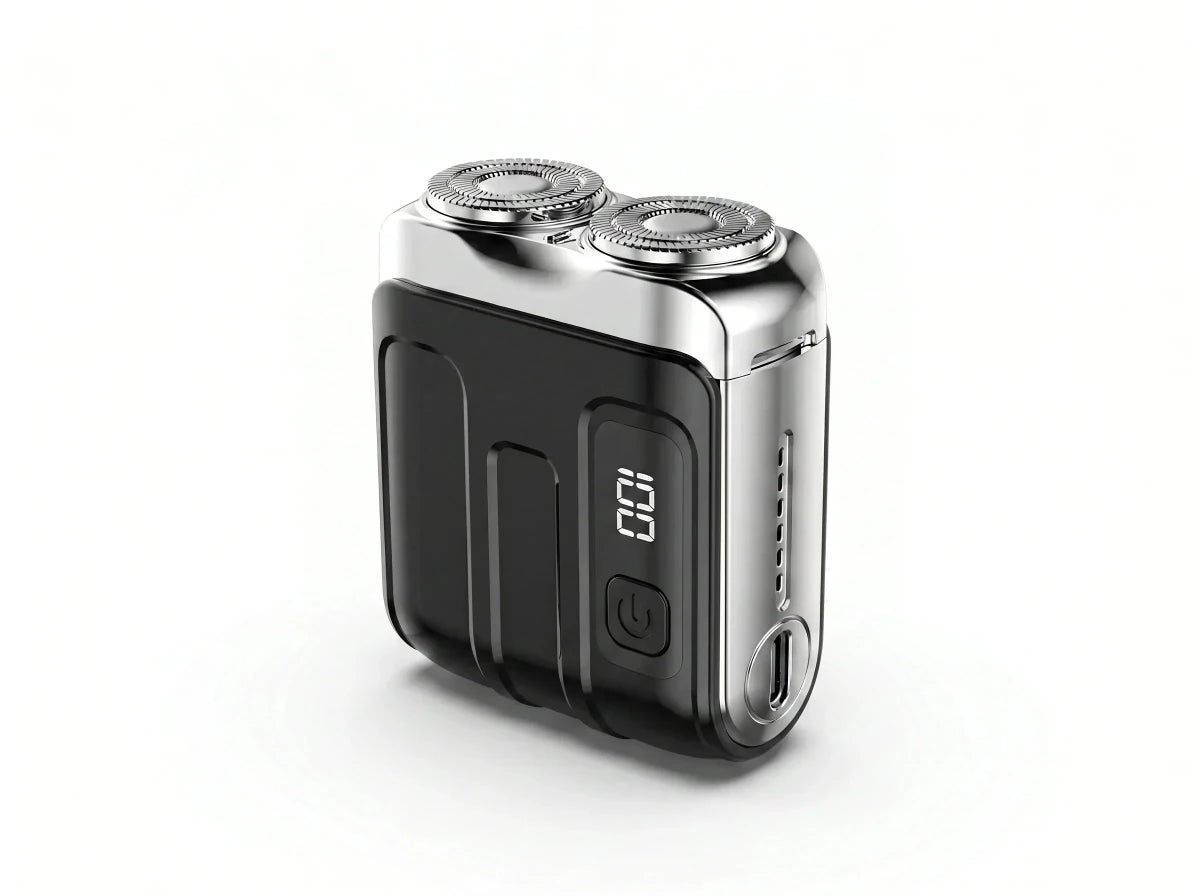 Pocket Shaver – Portable Electric Shaver for Men, USB-C Rechargeable Mini Travel Razor, Wet & Dry, Smooth Shave Wherever You Are - Nalani - Fashion Clothing and Decor