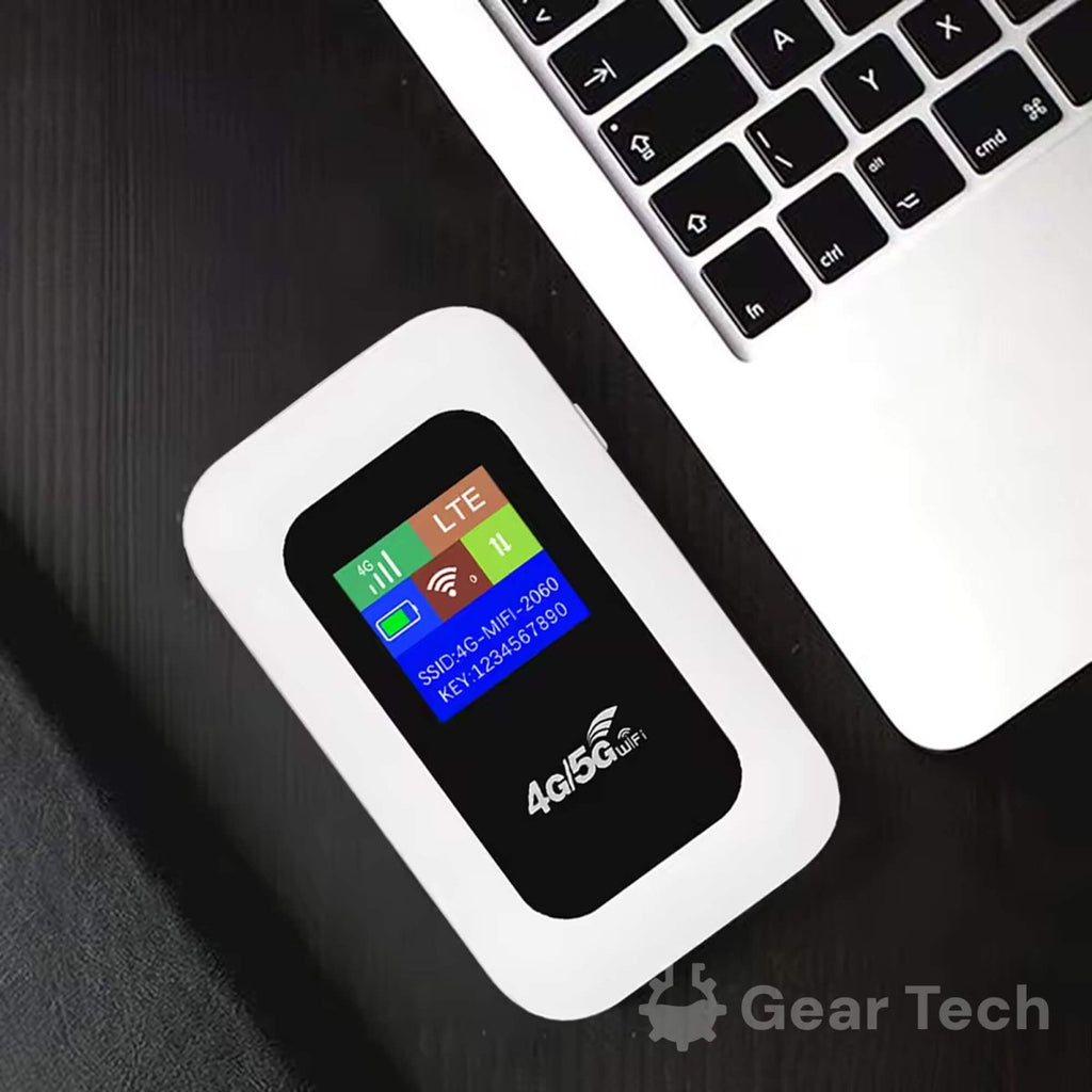 Portable 4G WiFi Router with SIM Card Slot – Mobile Hotspot for RV, Camper and Travel, 10 Devices, 150 Mbps - Nalani - Fashion Clothing and Decor