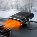 Portable Car Heater 12V – Car Heater Fan with USB, Heat, Cool & Fan Modes, Rotating Base, Overheat Protection, Black - Nalani - Fashion Clothing and Decor