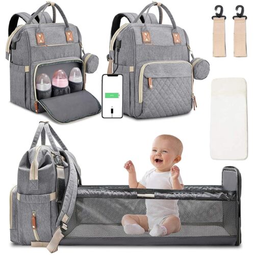 Portable Changing Bag And Travel Cot For On The Go Parents - Nalani - UK Fashion Clothing and Decor
