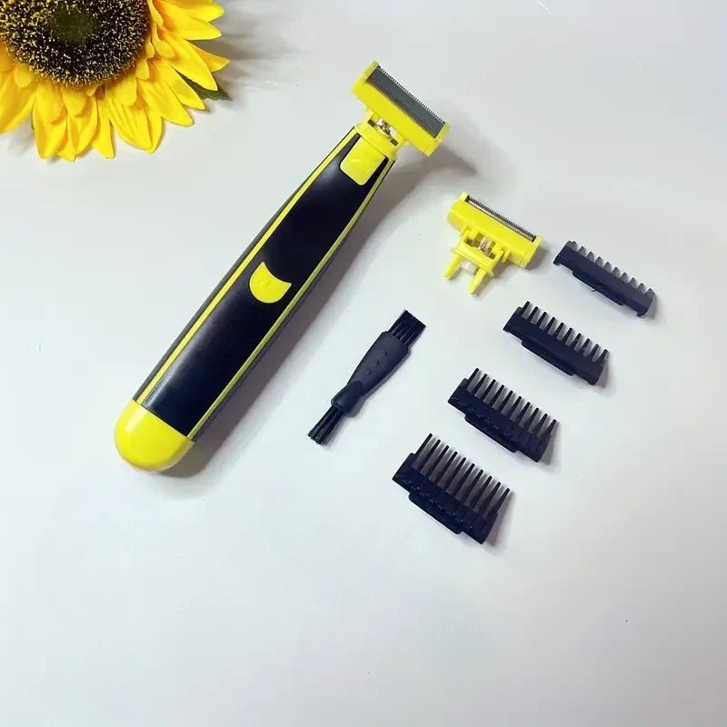Portable Electric Shaver for Men – Compact Rechargeable Travel Razor with USB Charging & Self-Sharpening Blades - Nalani - Fashion Clothing and Decor