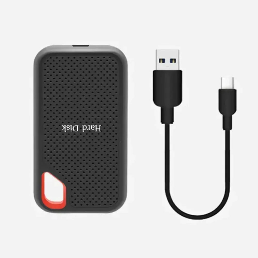 Portable External SSD for Video Editing and Fast File Transfer – Compact External Drive for Laptop & Camera Bag, Black - Nalani - Fashion Clothing and Decor