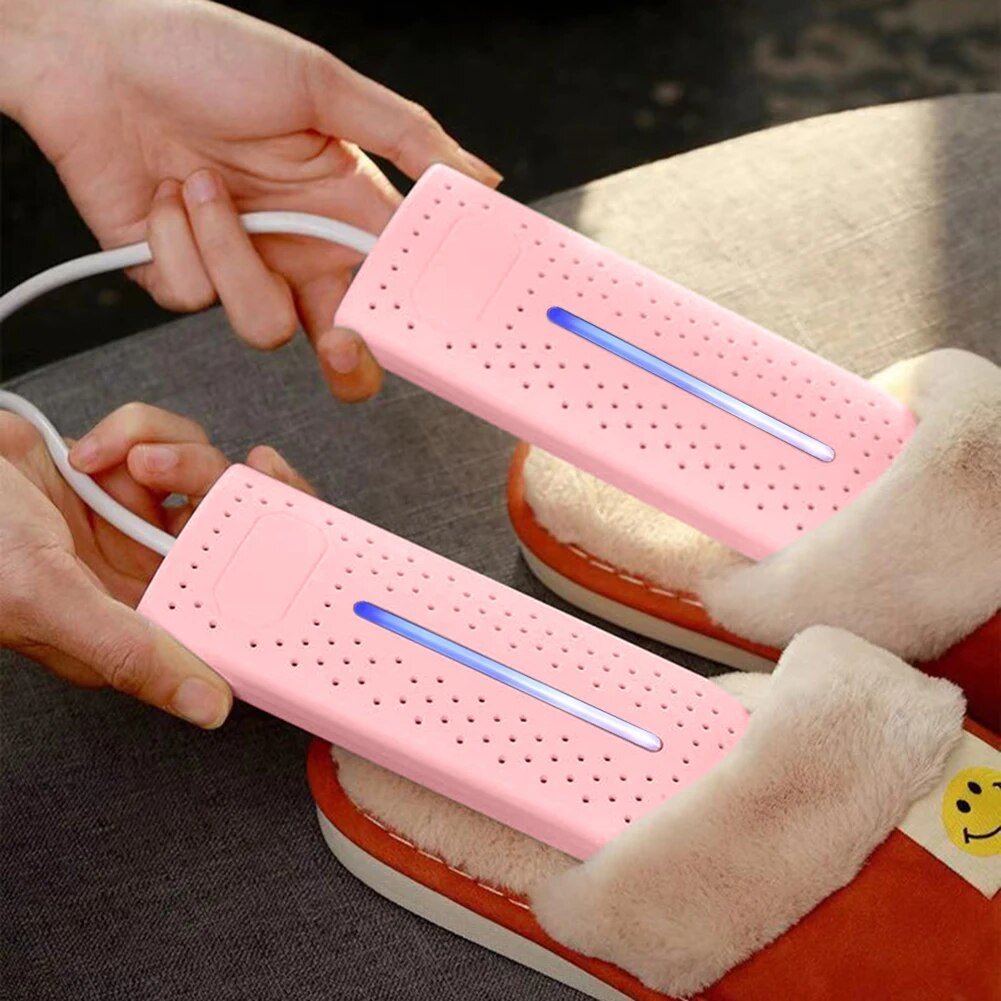 Portable Shoe Dryer with UV Light – Electric Boot Dryer up to 149°F, Plug or USB Powered, 12W, 3 Colors - Nalani - Fashion Clothing and Decor