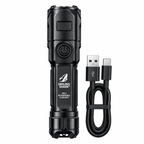 Powerful LED Flashlight with Zoom – USB Rechargeable Camping Flashlight with Multiple Light Modes, Long Range - Nalani - Fashion Clothing and Decor